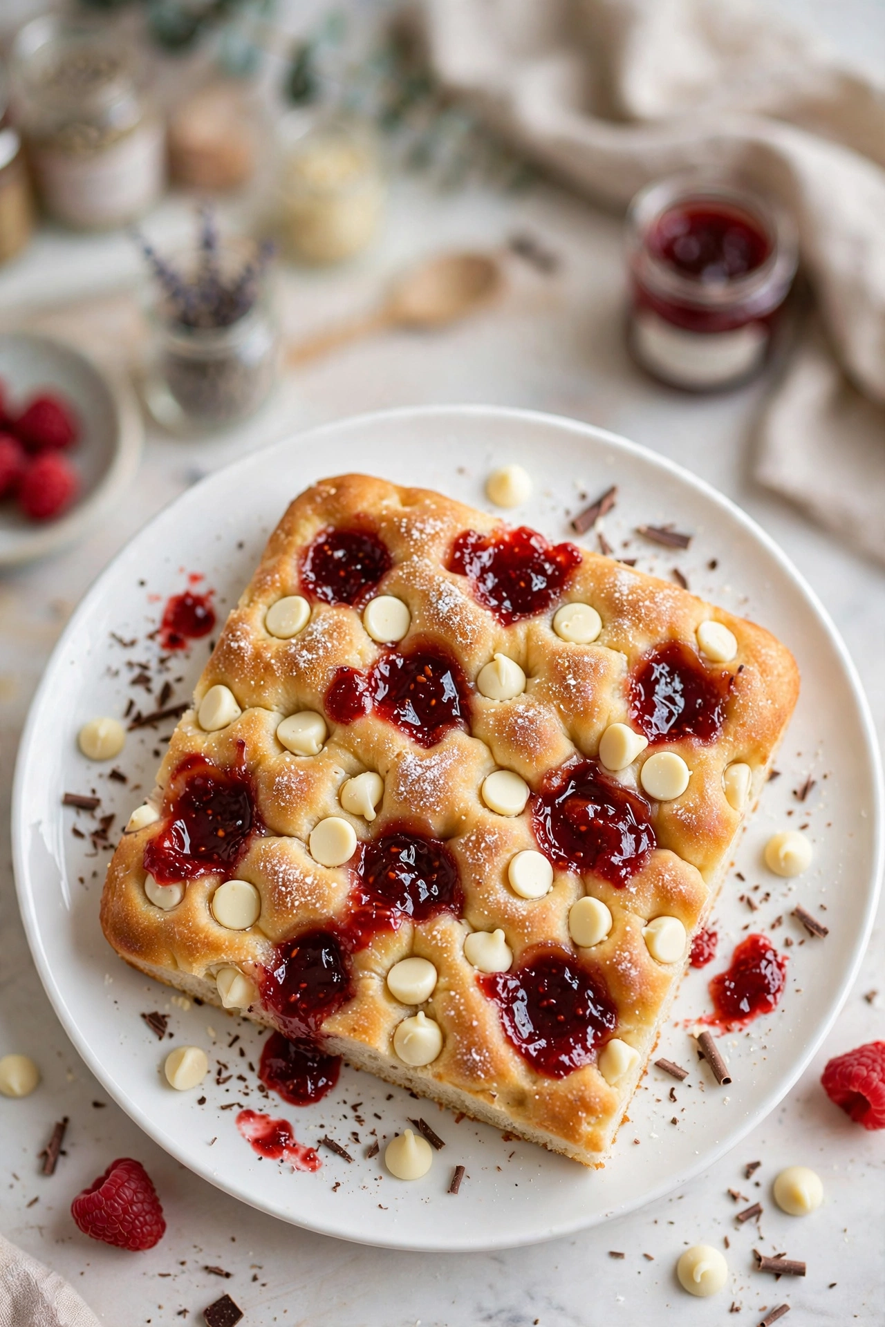 raspberry jam focaccia idea 11