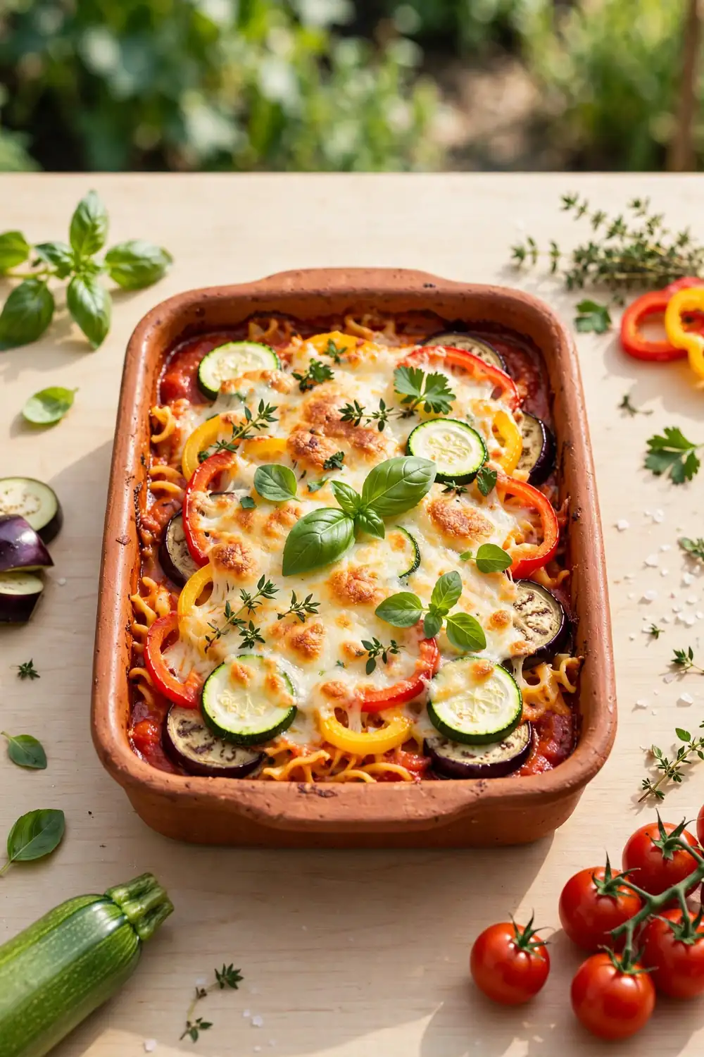 Veggie garden layers
