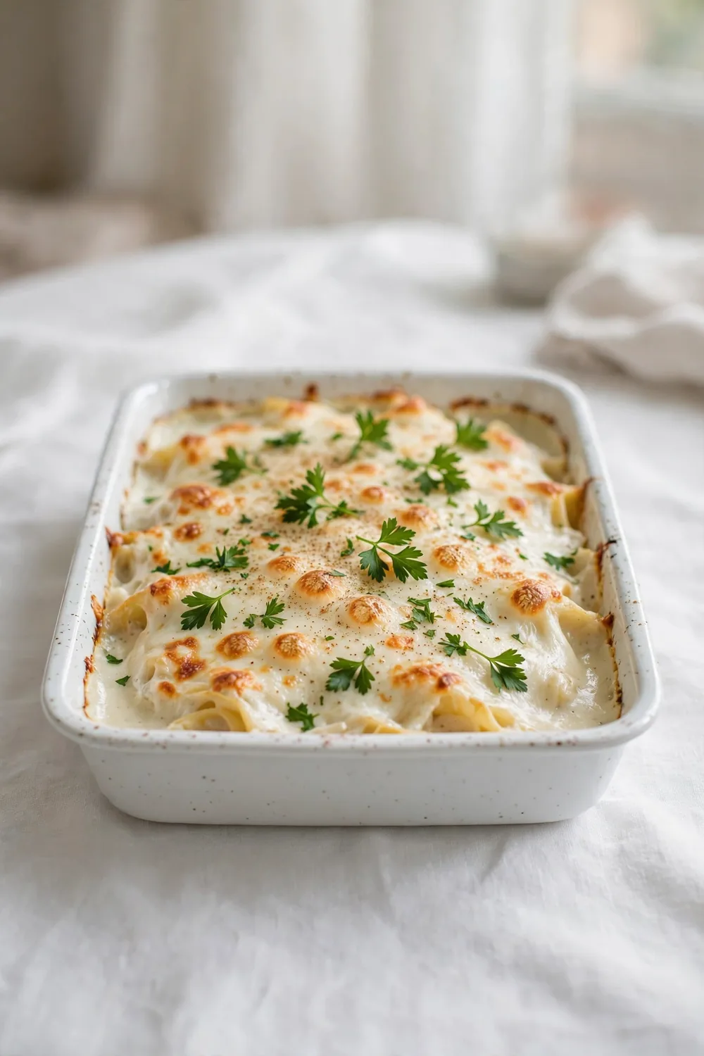 White sauce elegance
