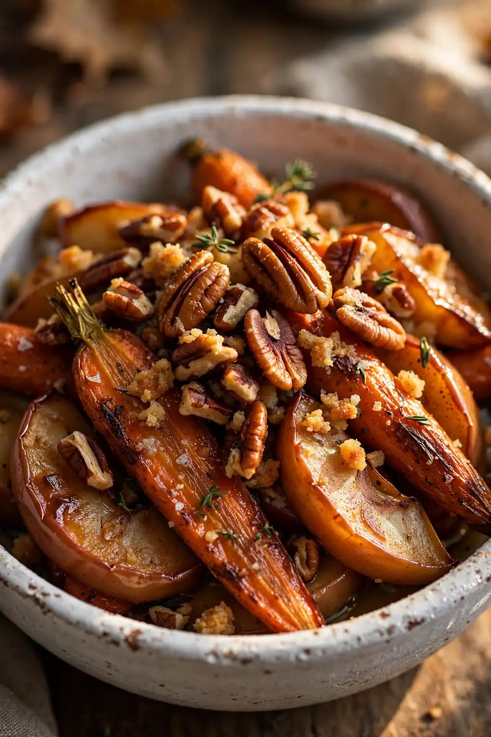 roasted carrots and apples 12
