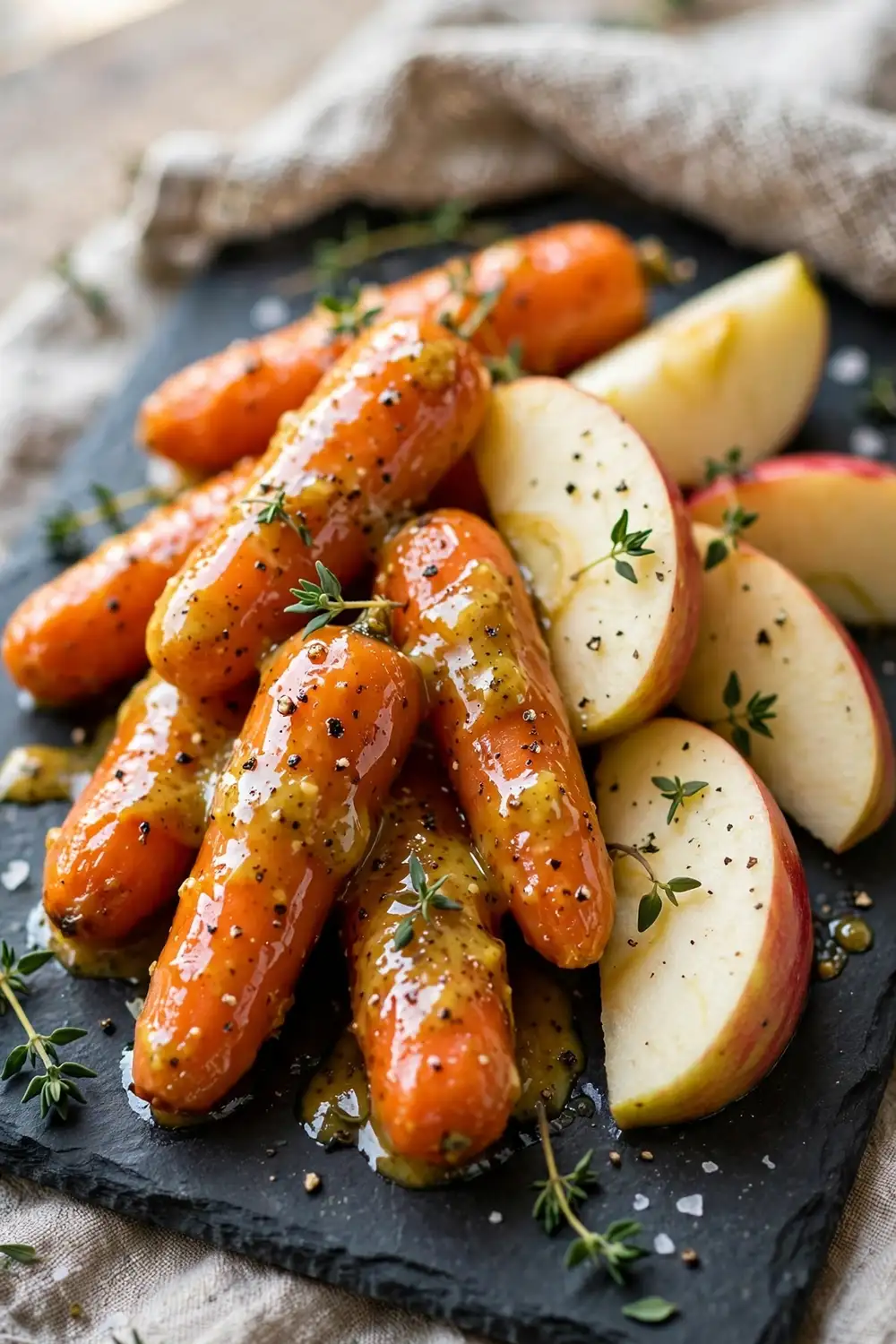 roasted carrots and apples 13