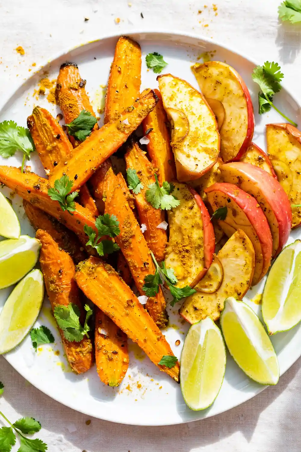 roasted carrots and apples 14