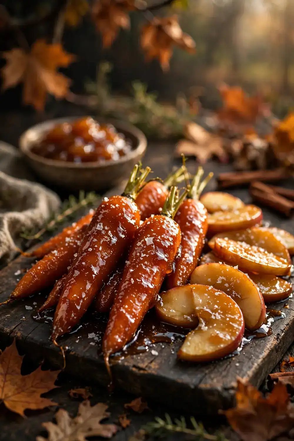 roasted carrots and apples 17