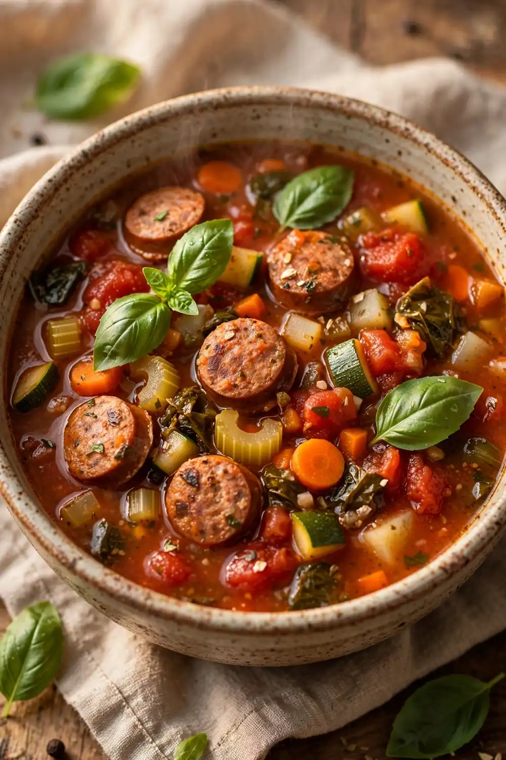 Sausage soup 14