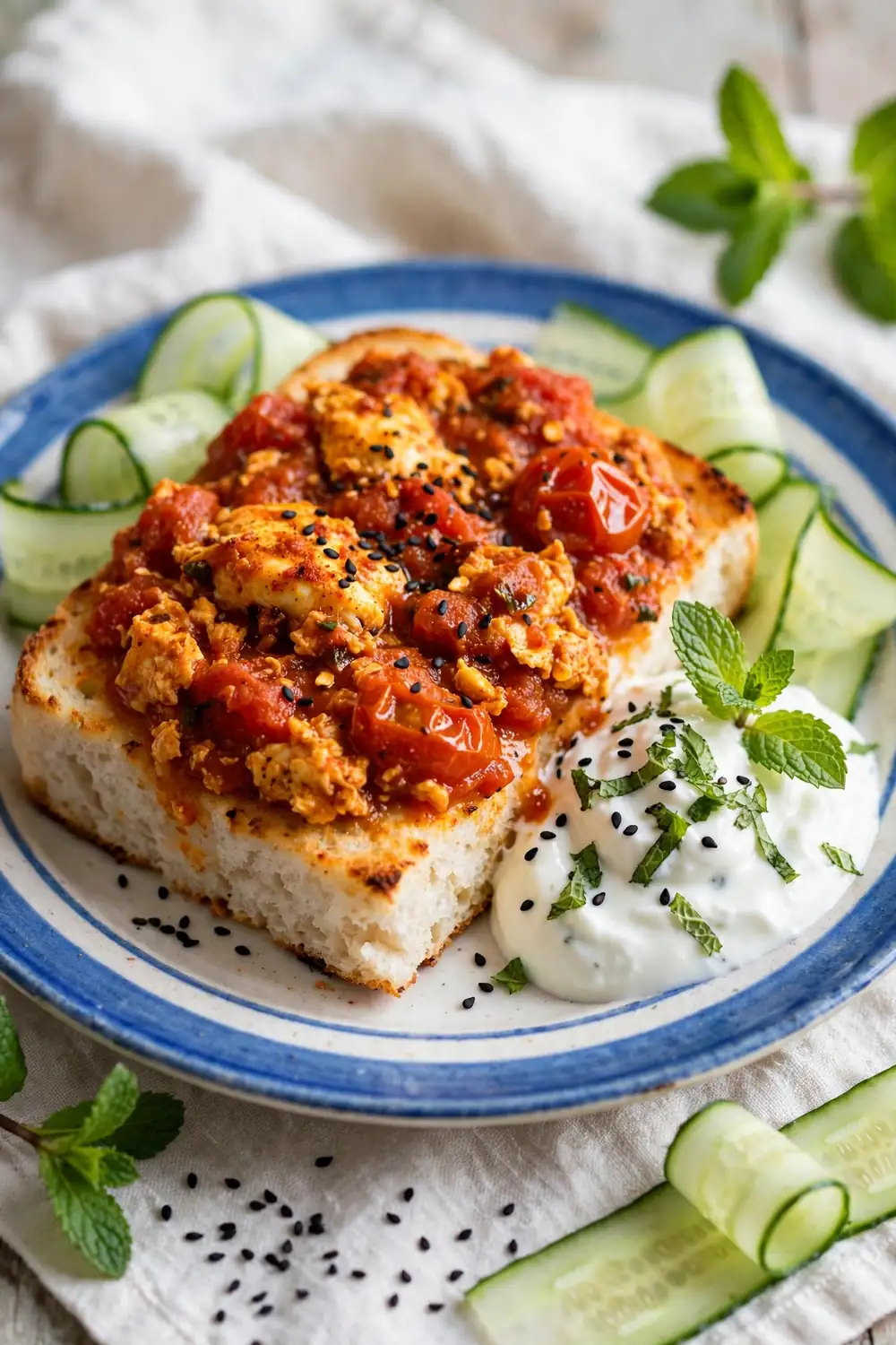 shakshouka toast 24