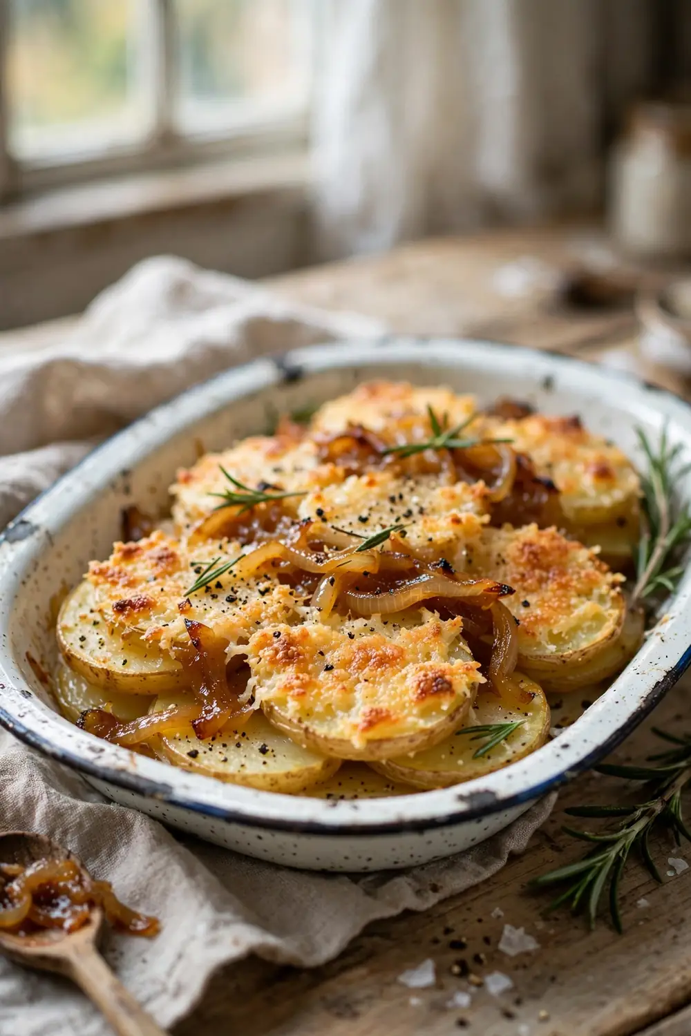 slow cooker onion potatoes 07