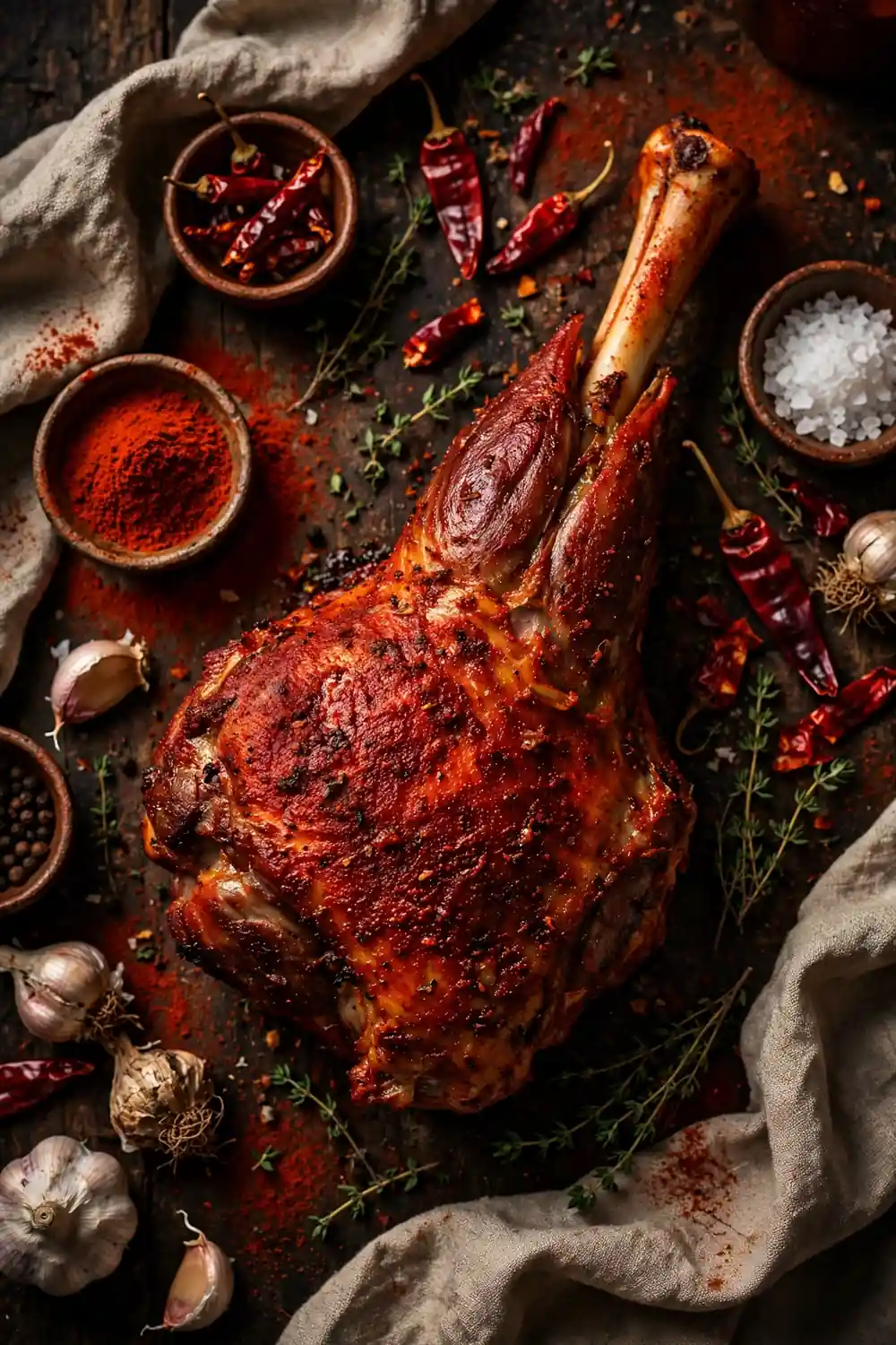 slow roasted leg of lamb 09