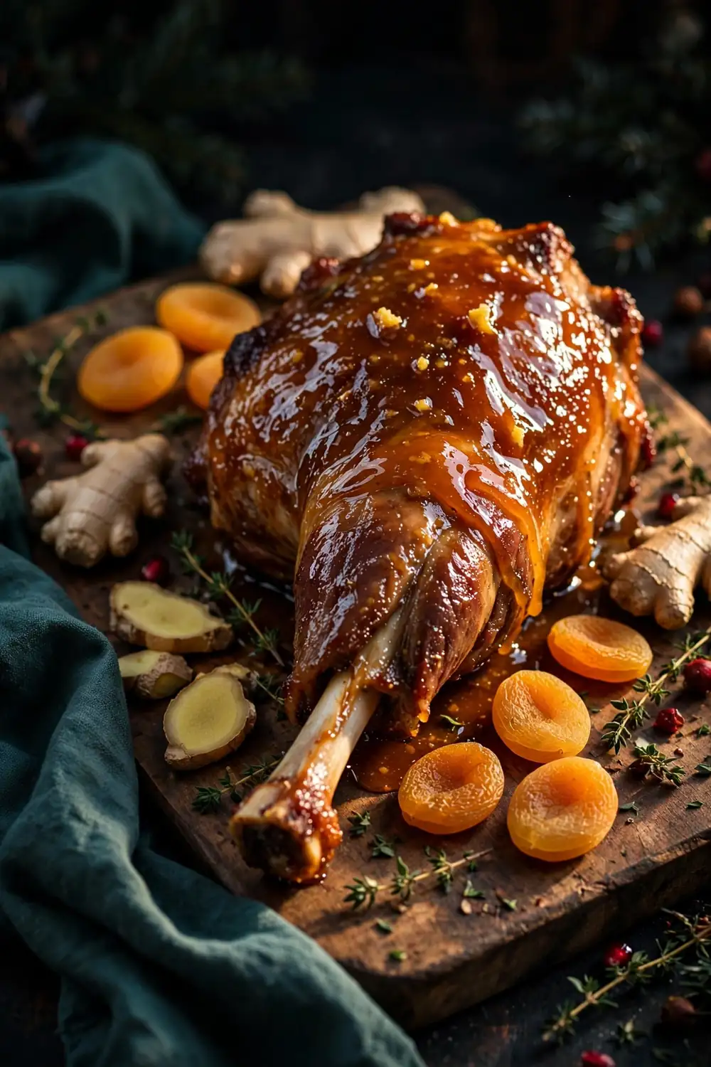 slow roasted leg of lamb 16