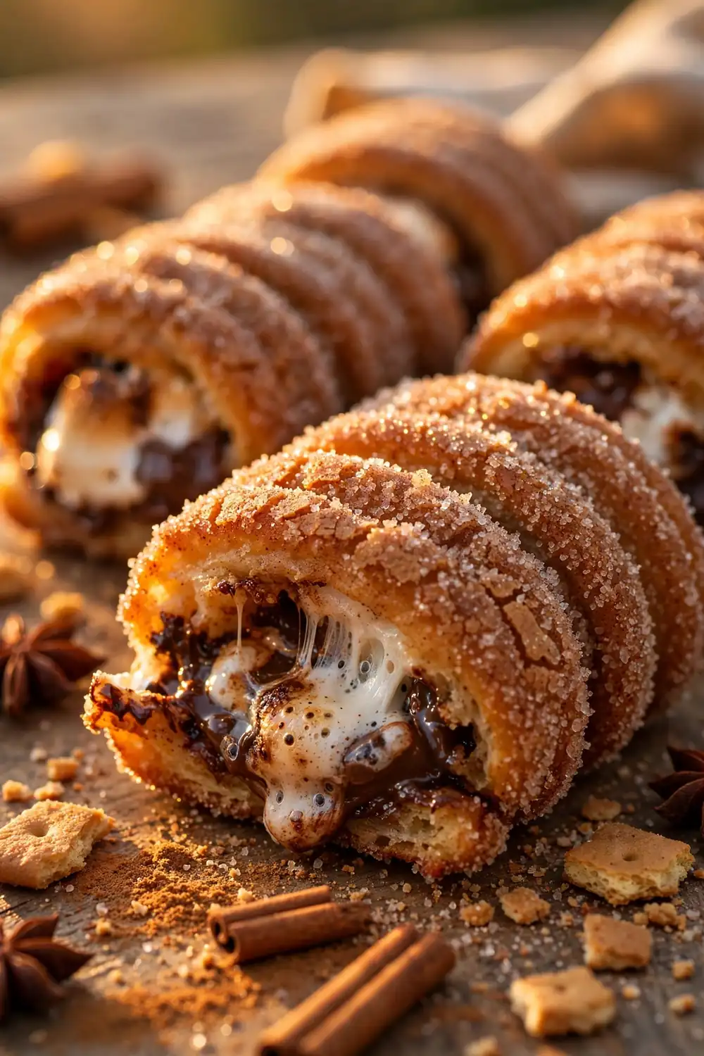 smores rolls 12