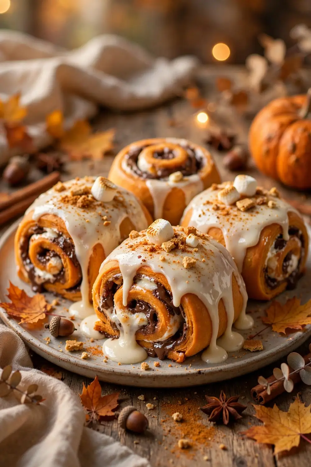 smores rolls 16