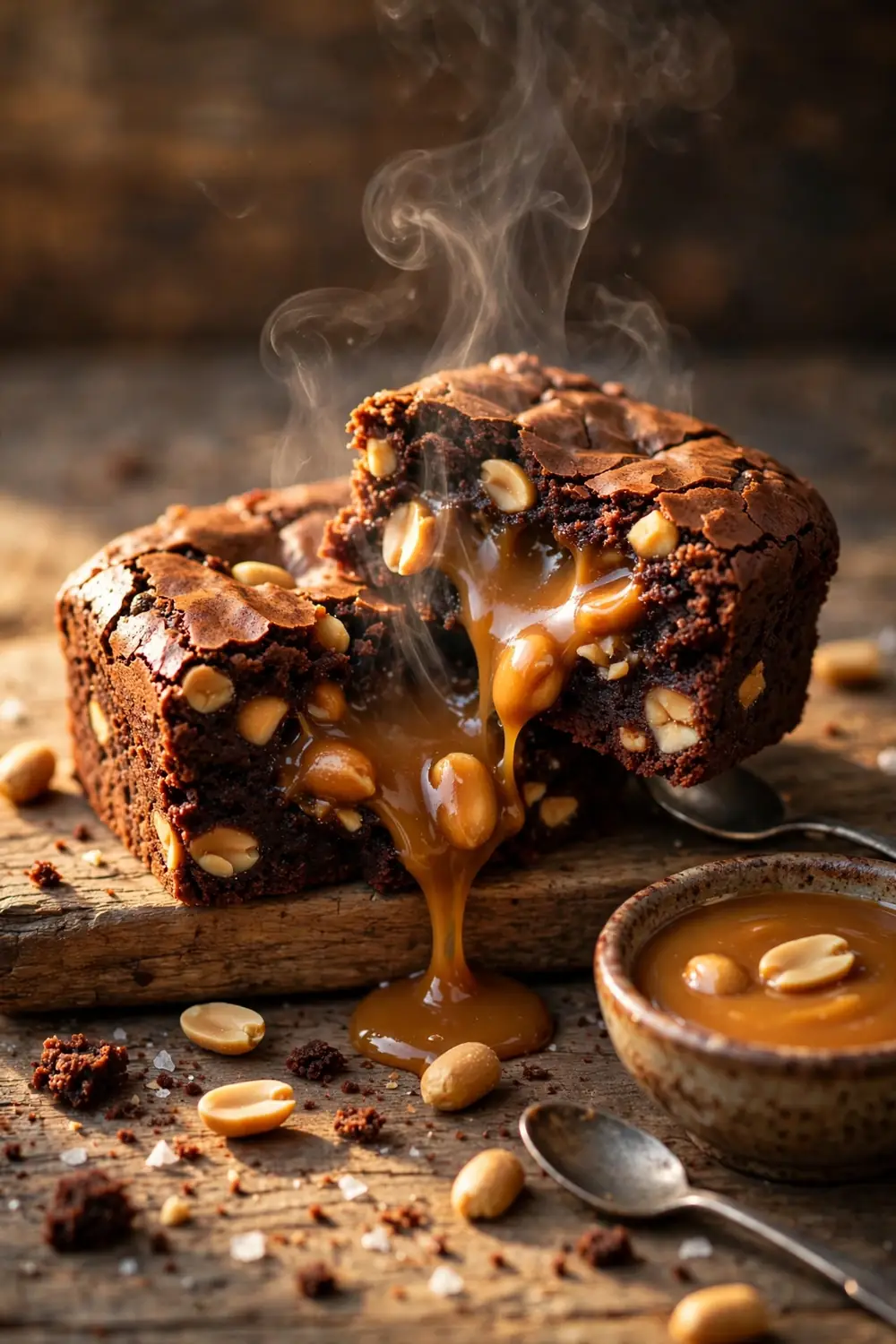 Snickers Brownie Bites 02