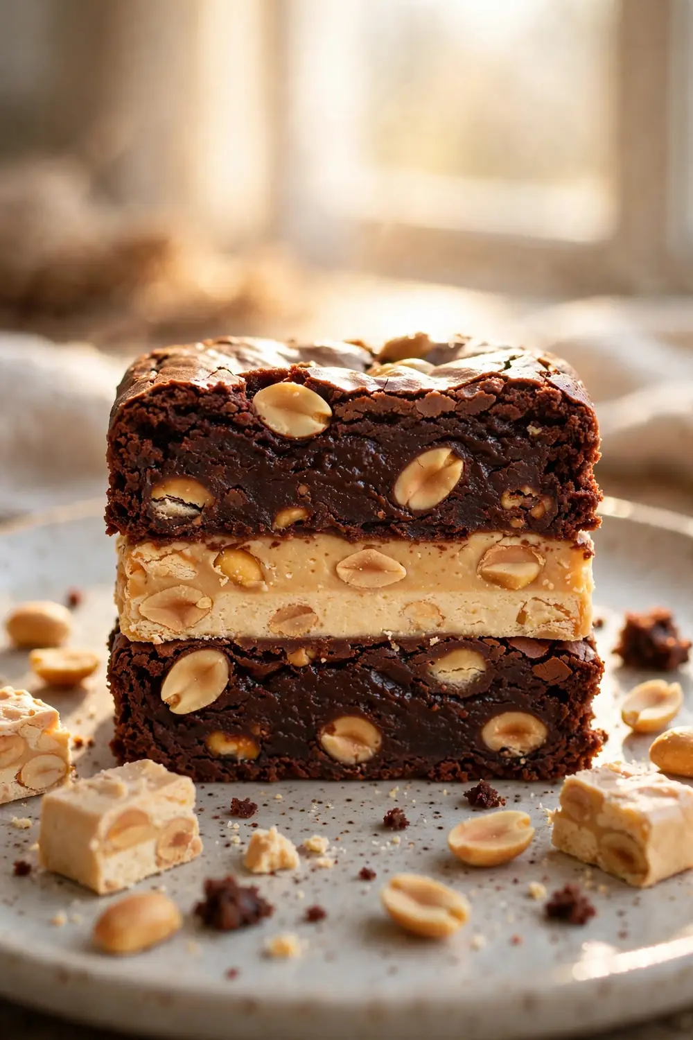 Snickers Brownie Bites 13
