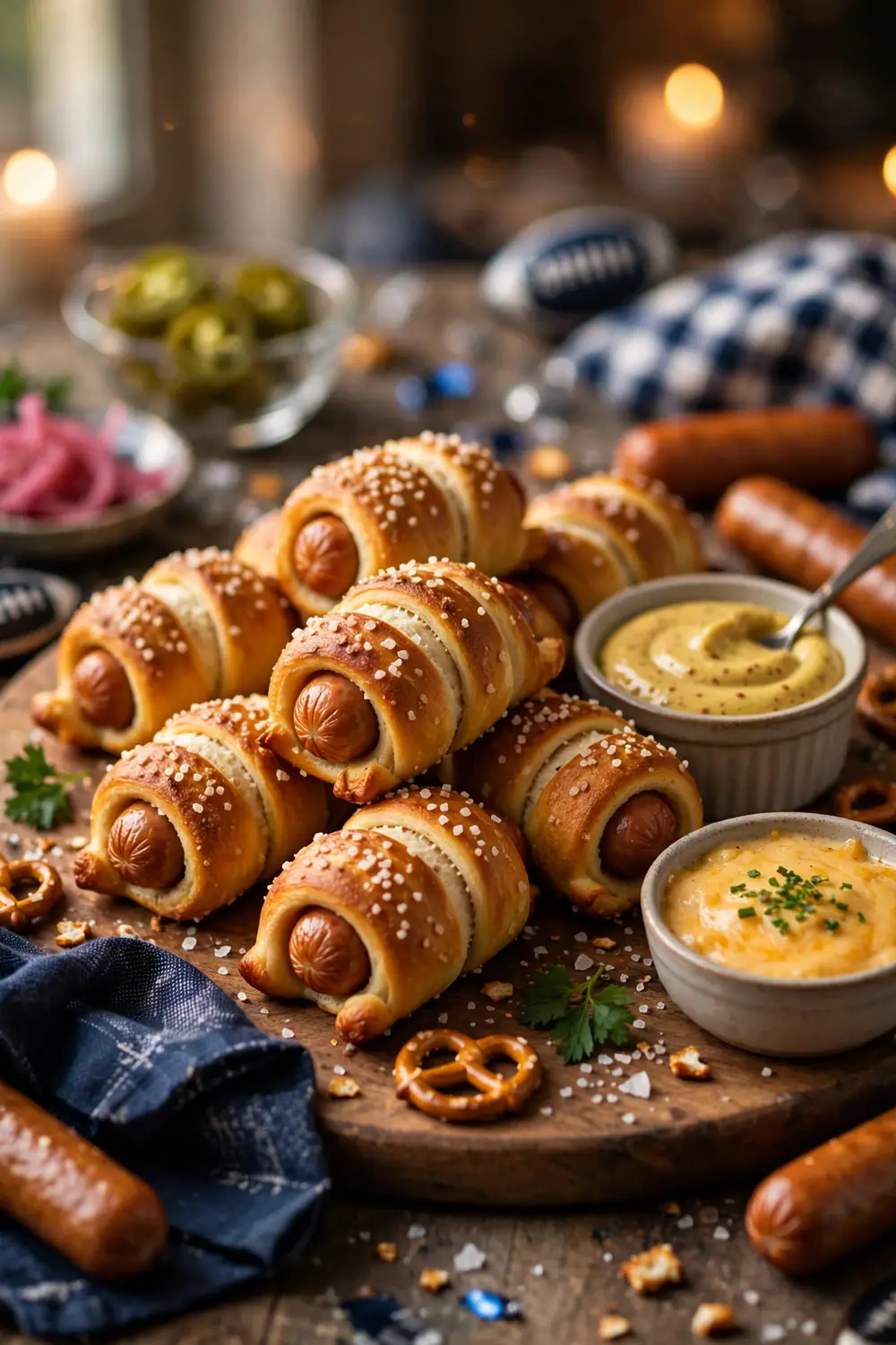 Soft pretzel bites