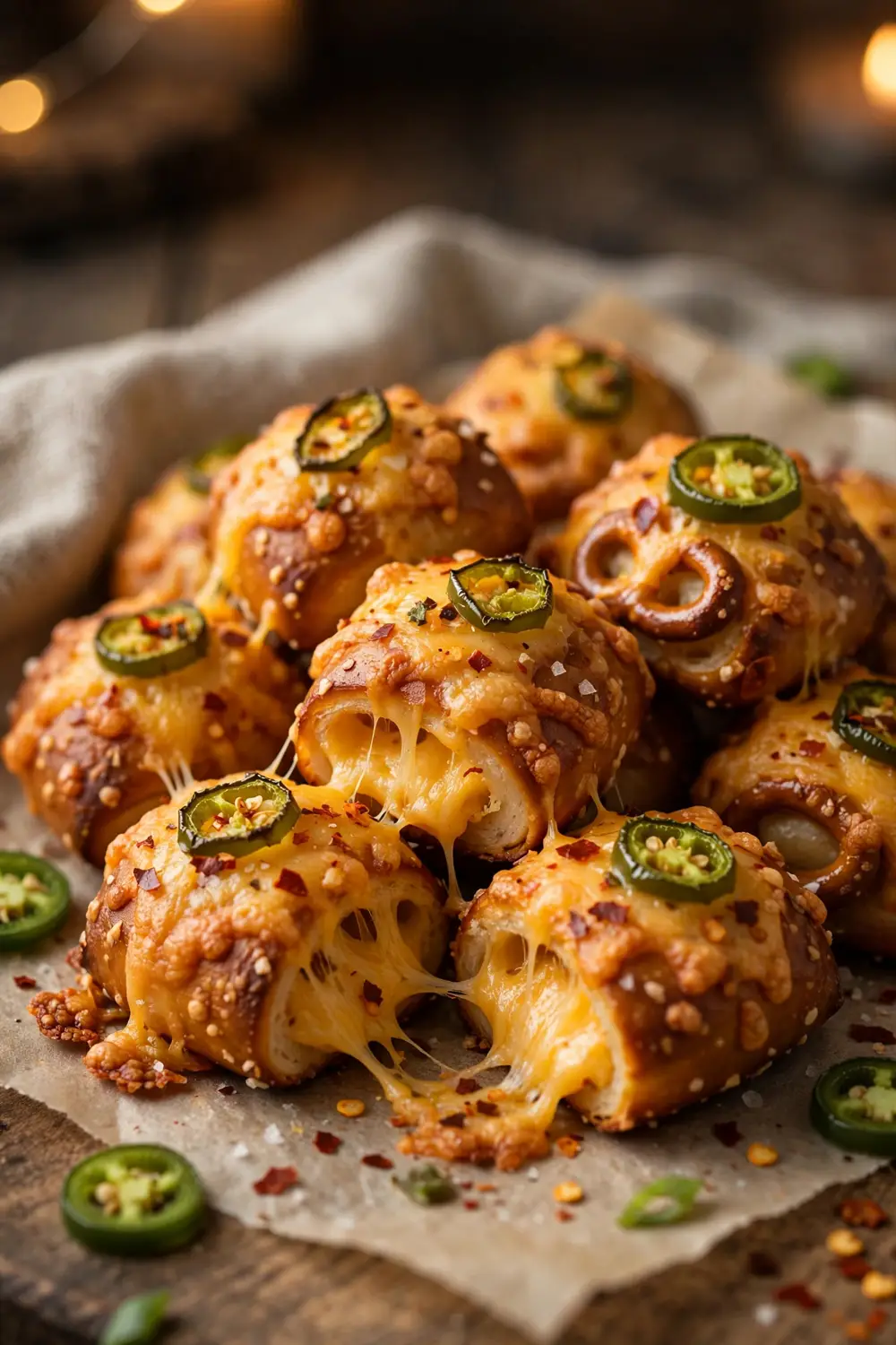 Soft pretzel bites