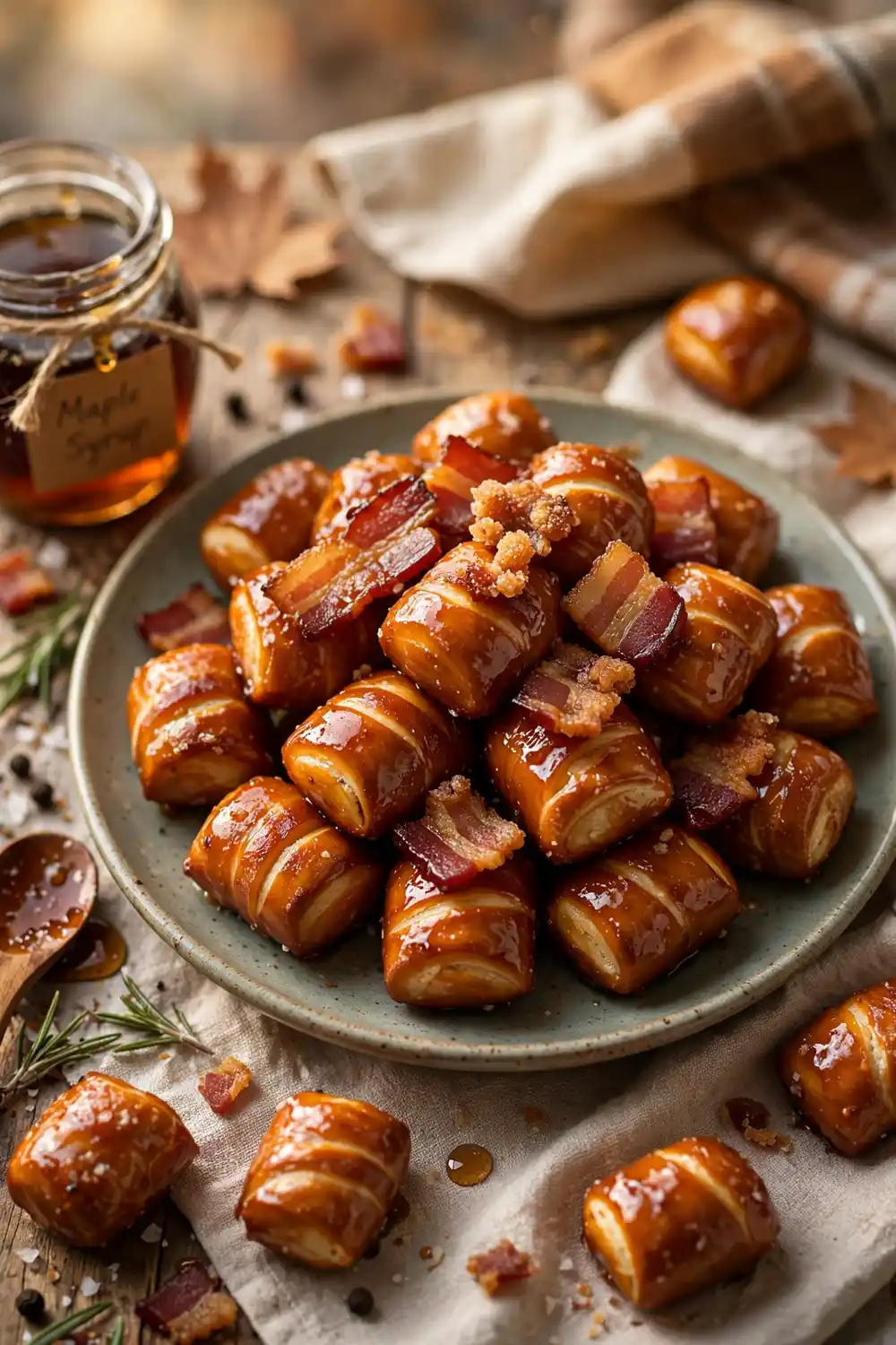 Soft pretzel bites