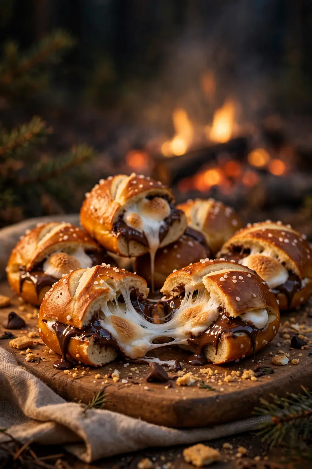Soft pretzel bites