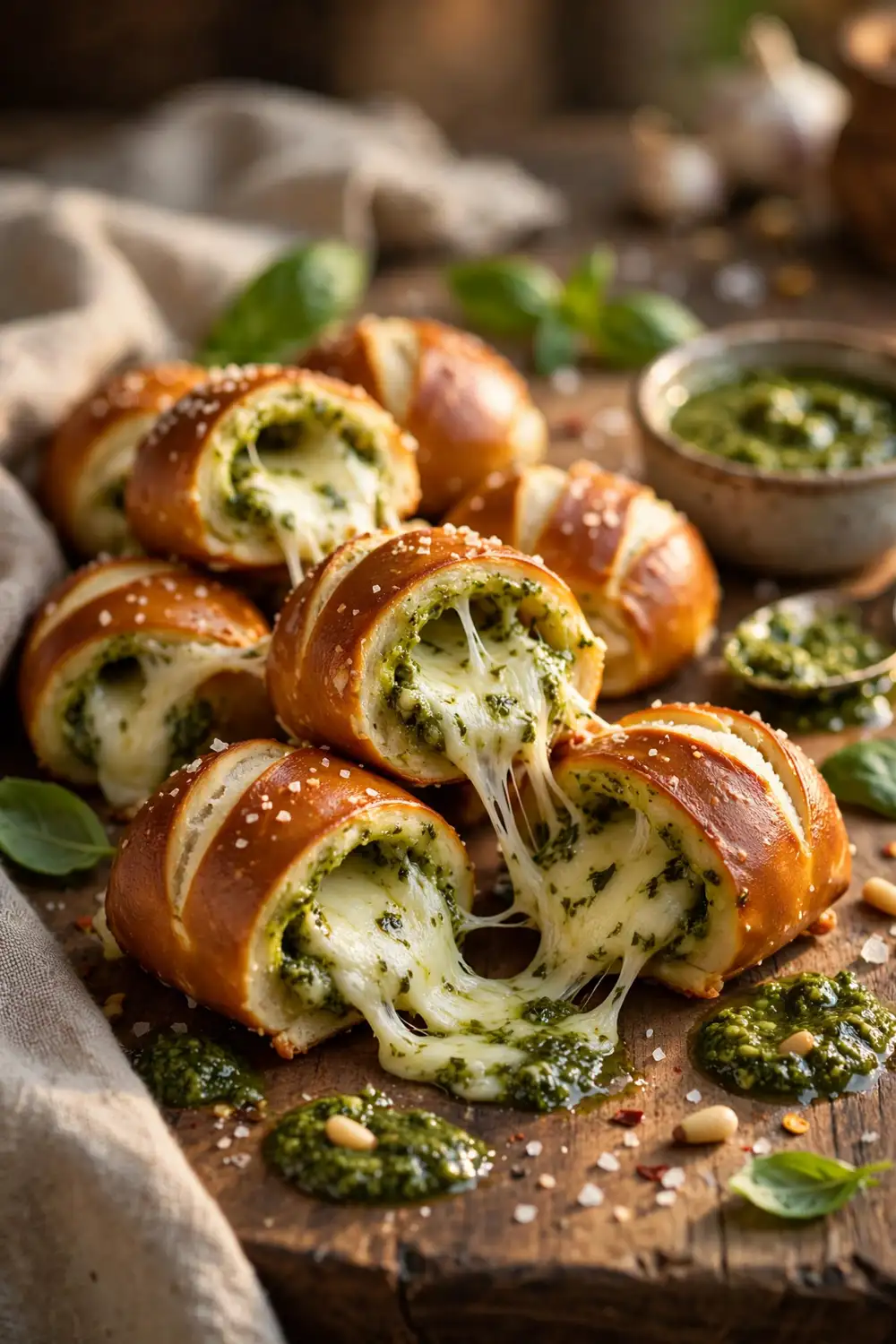 Soft pretzel bites