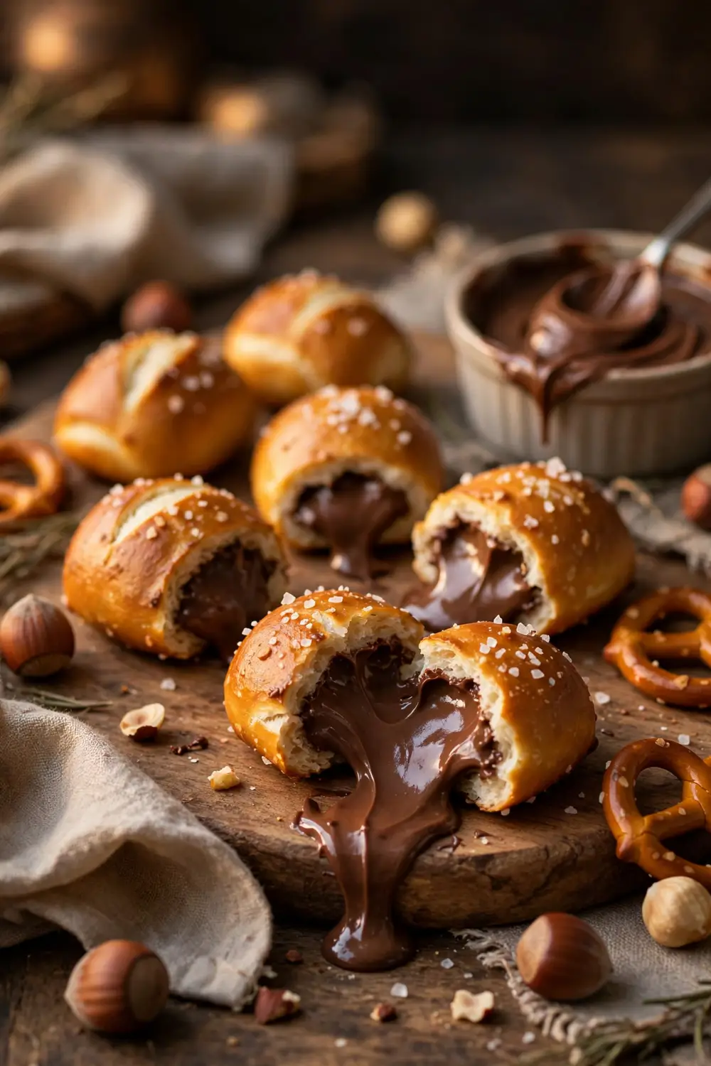 Soft pretzel bites