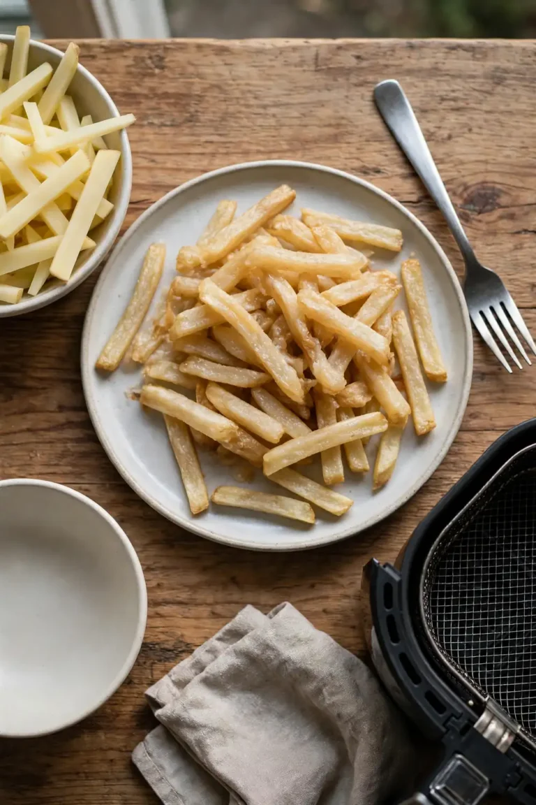 Soggy air fryer fries image 01