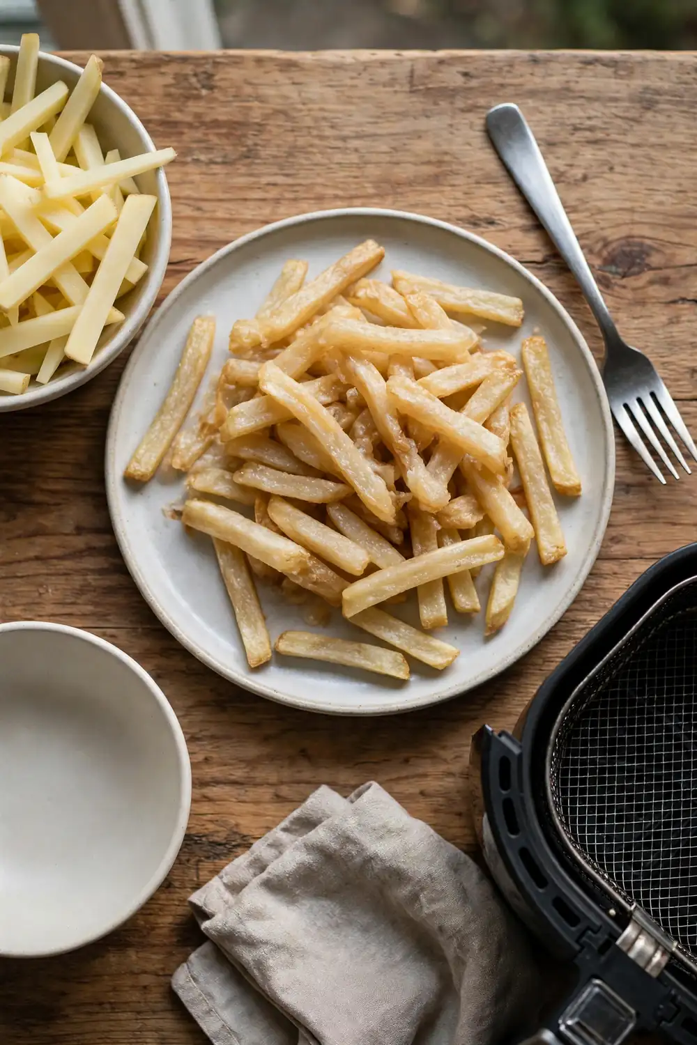 Soggy air fryer fries image 01