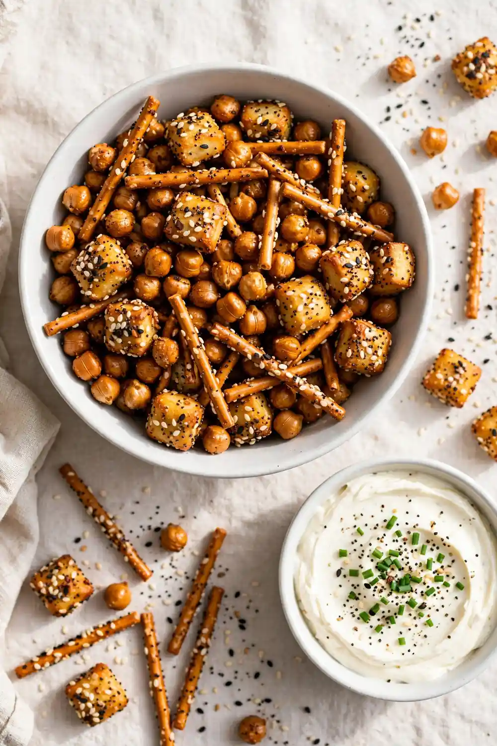 spicy snack mix 09