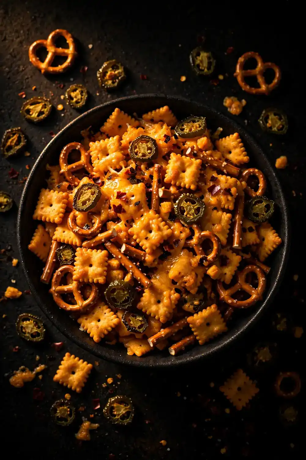 spicy snack mix 21