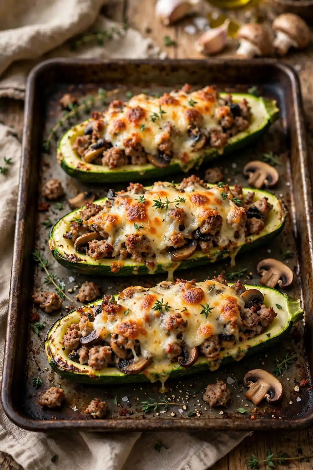 Stuffed zucchini 11