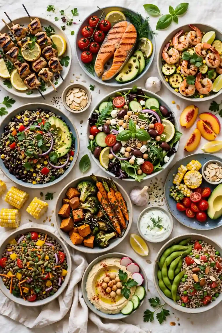 20 Summer High Protein High Fiber Dinners for Lasting Fullness