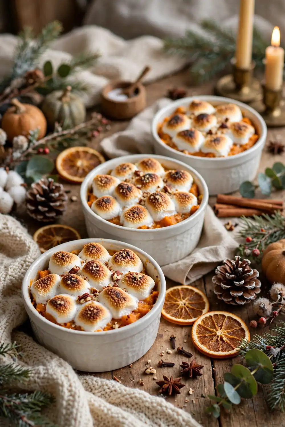 Sweet potato casserole with marshmallows 03