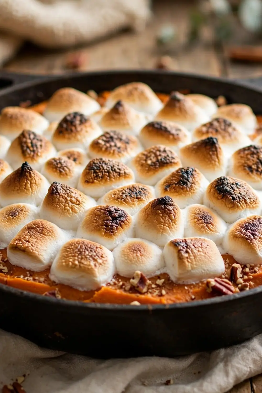 Sweet potato casserole with marshmallows 06