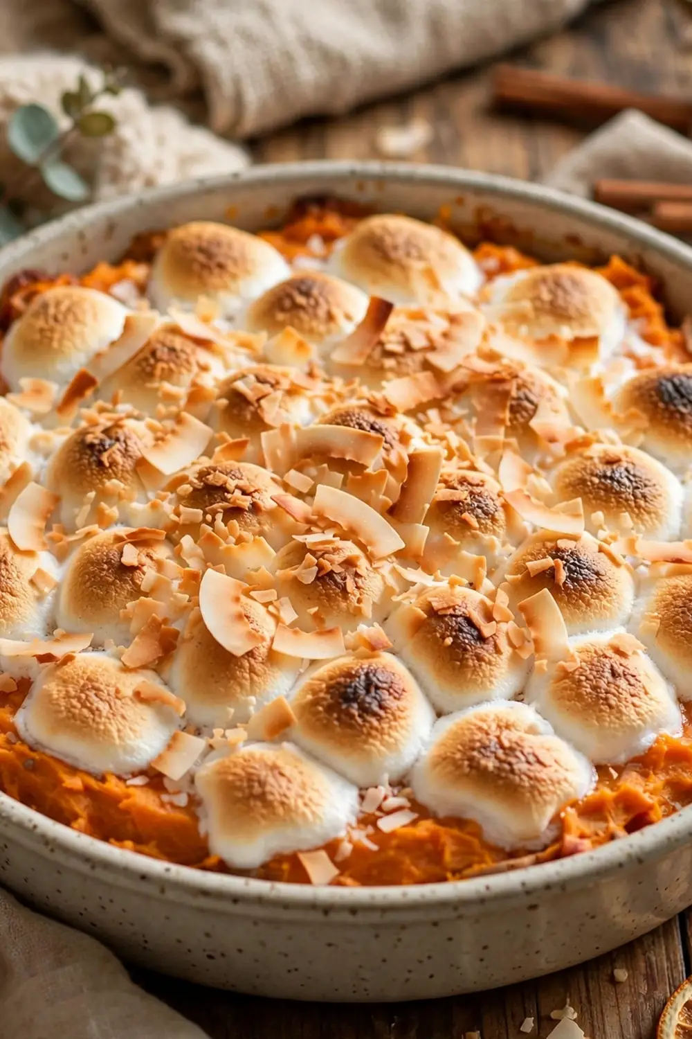 Sweet potato casserole with marshmallows 08