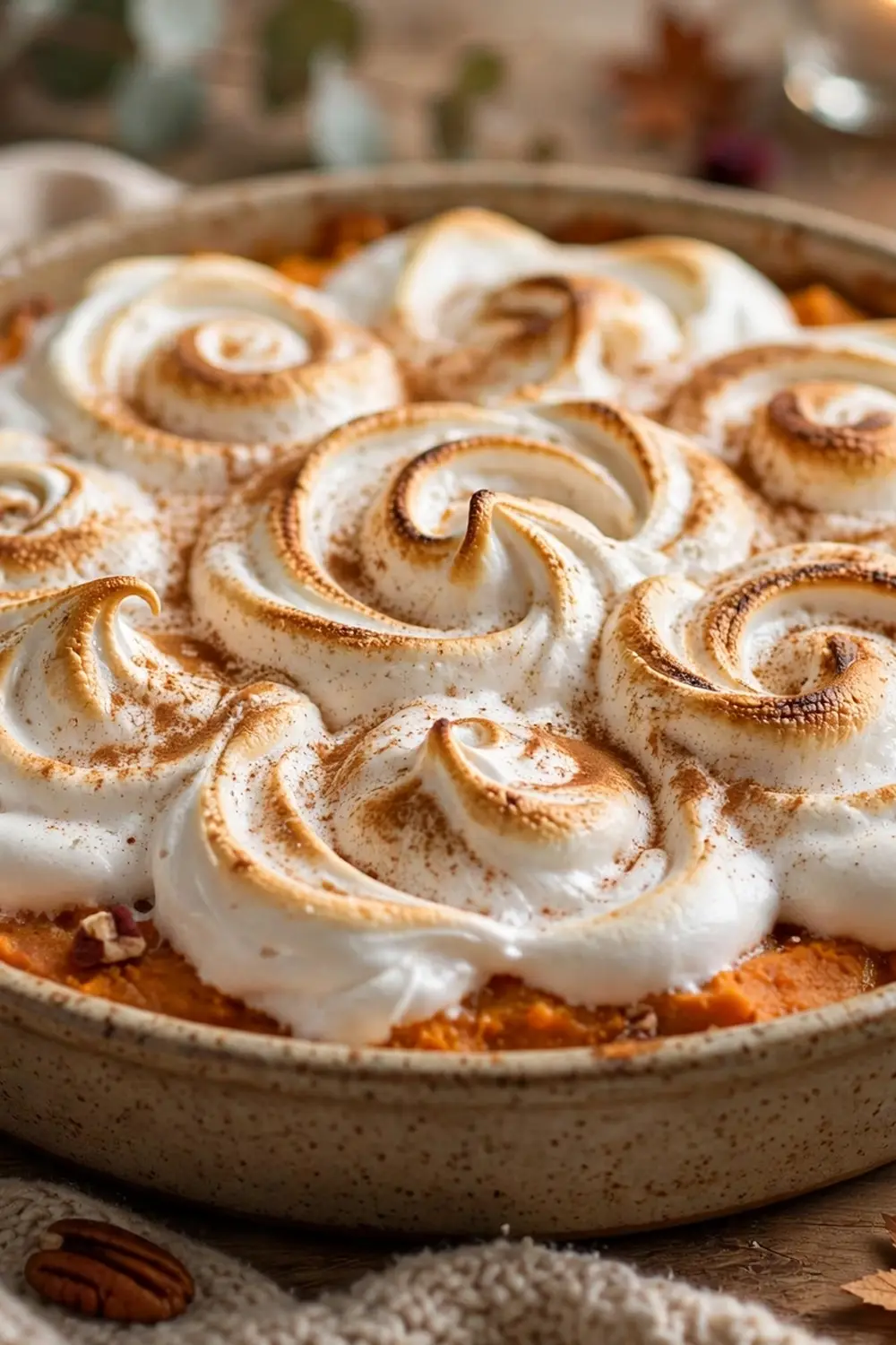 Sweet potato casserole with marshmallows 09