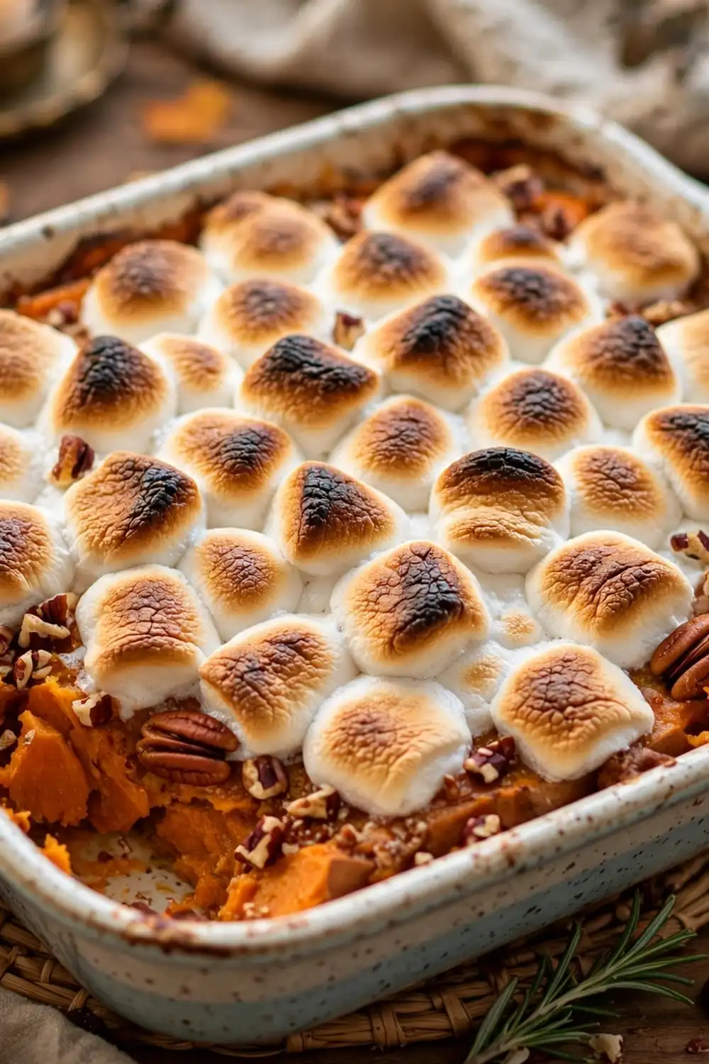 Sweet potato casserole with marshmallows 12