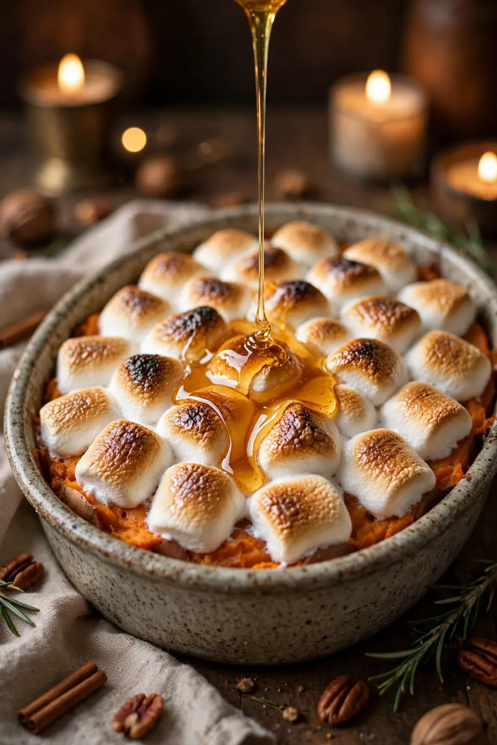 Sweet potato casserole with marshmallows 17