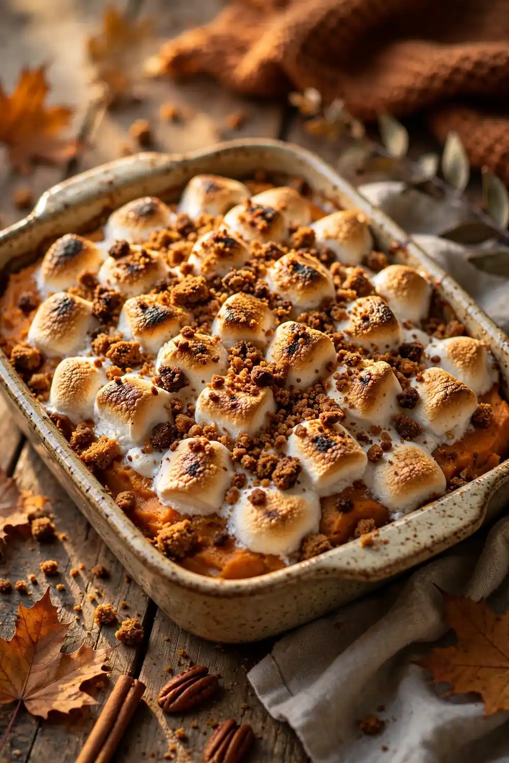 Sweet potato casserole with marshmallows 18