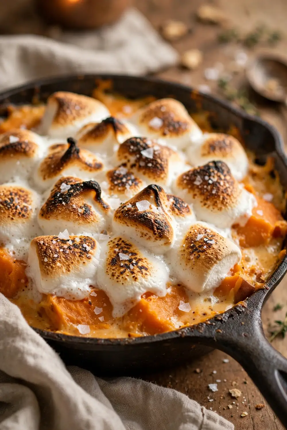 Sweet potato casserole with marshmallows 23