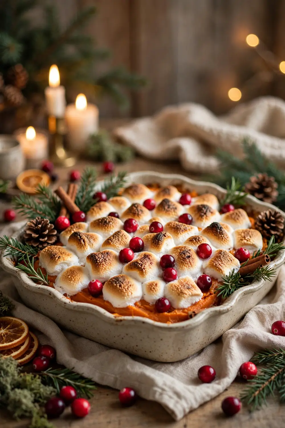 Sweet potato casserole with marshmallows 24