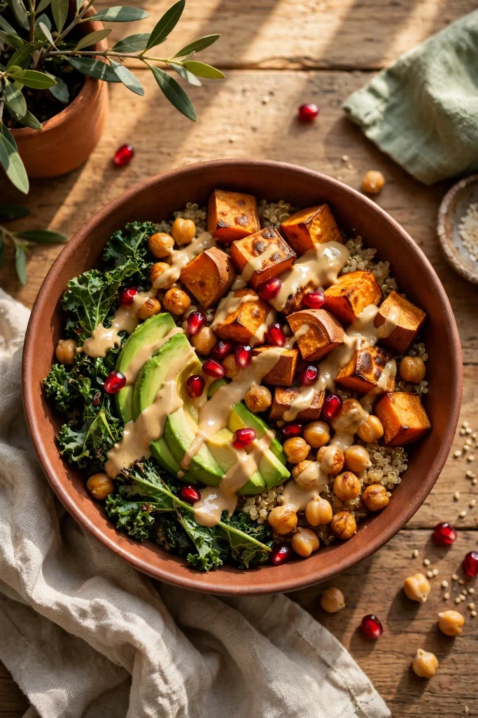 Maple Tahini Harvest Bowl