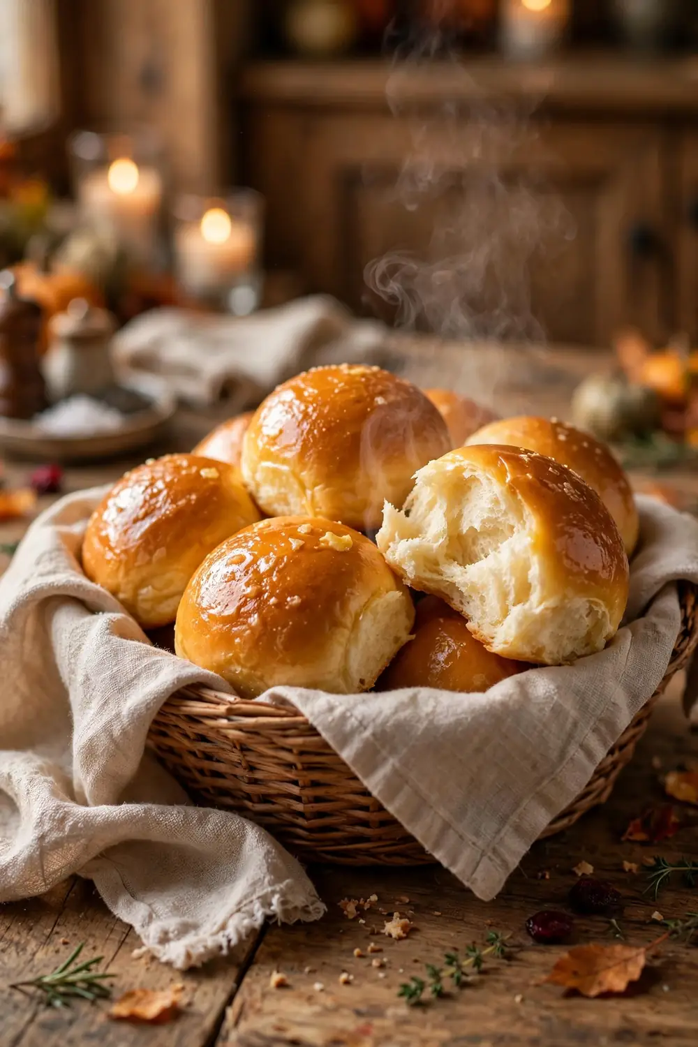 Buttery dinner rolls, easy thanksgiving sides recipe