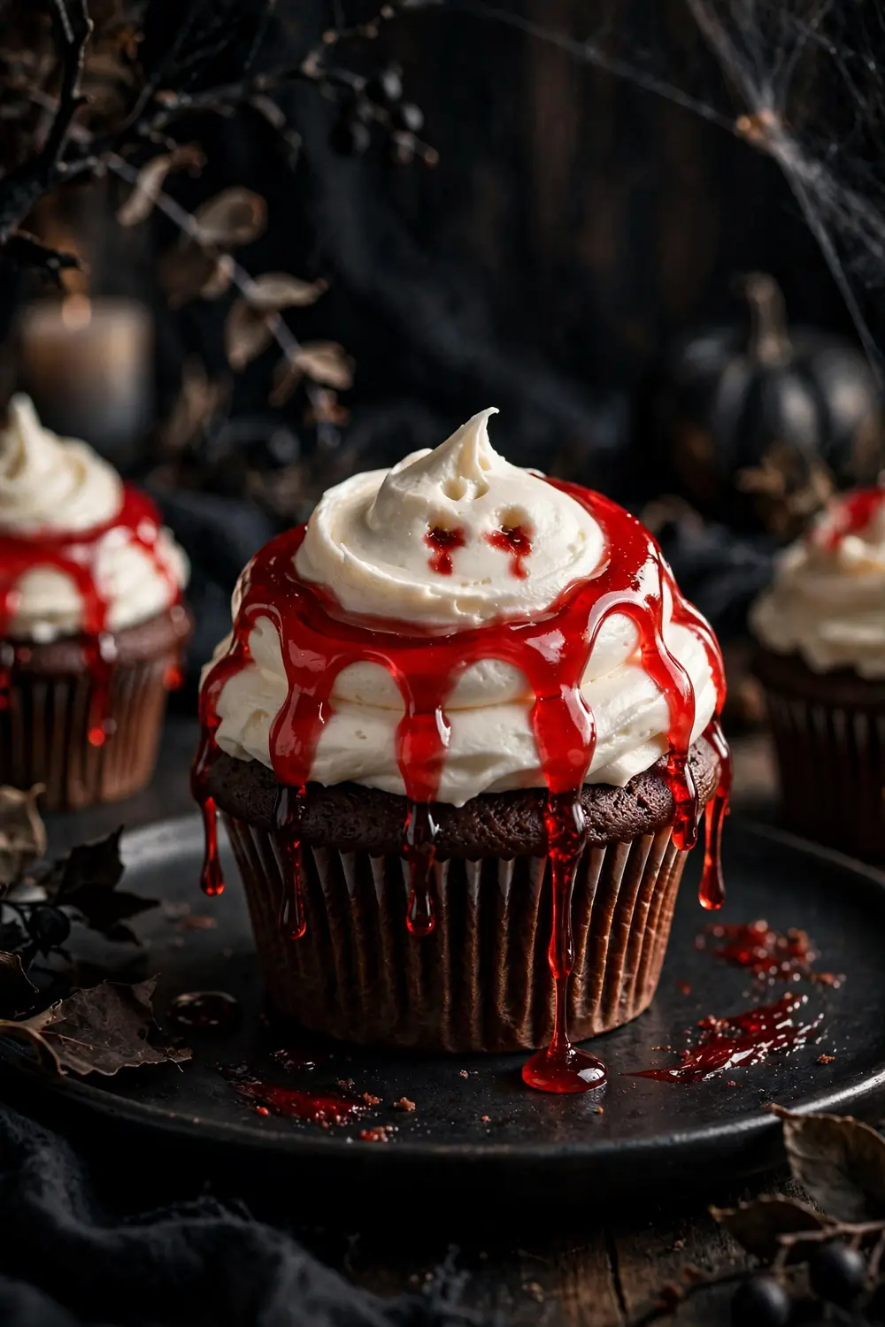 vampire bite cupcakes 01