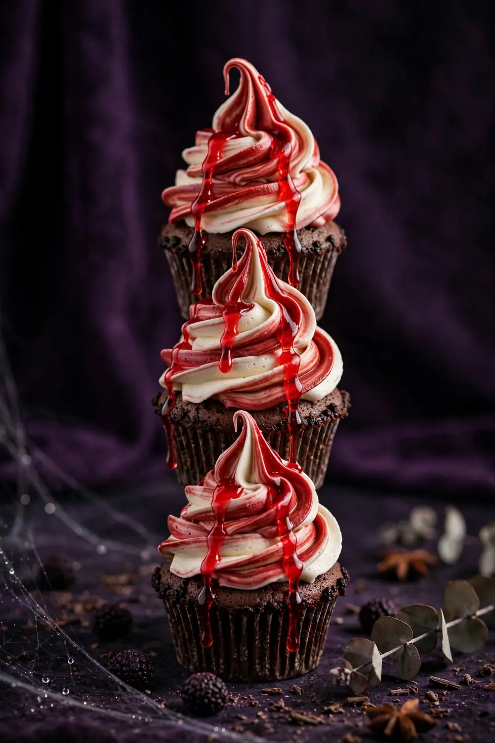 vampire bite cupcakes 05