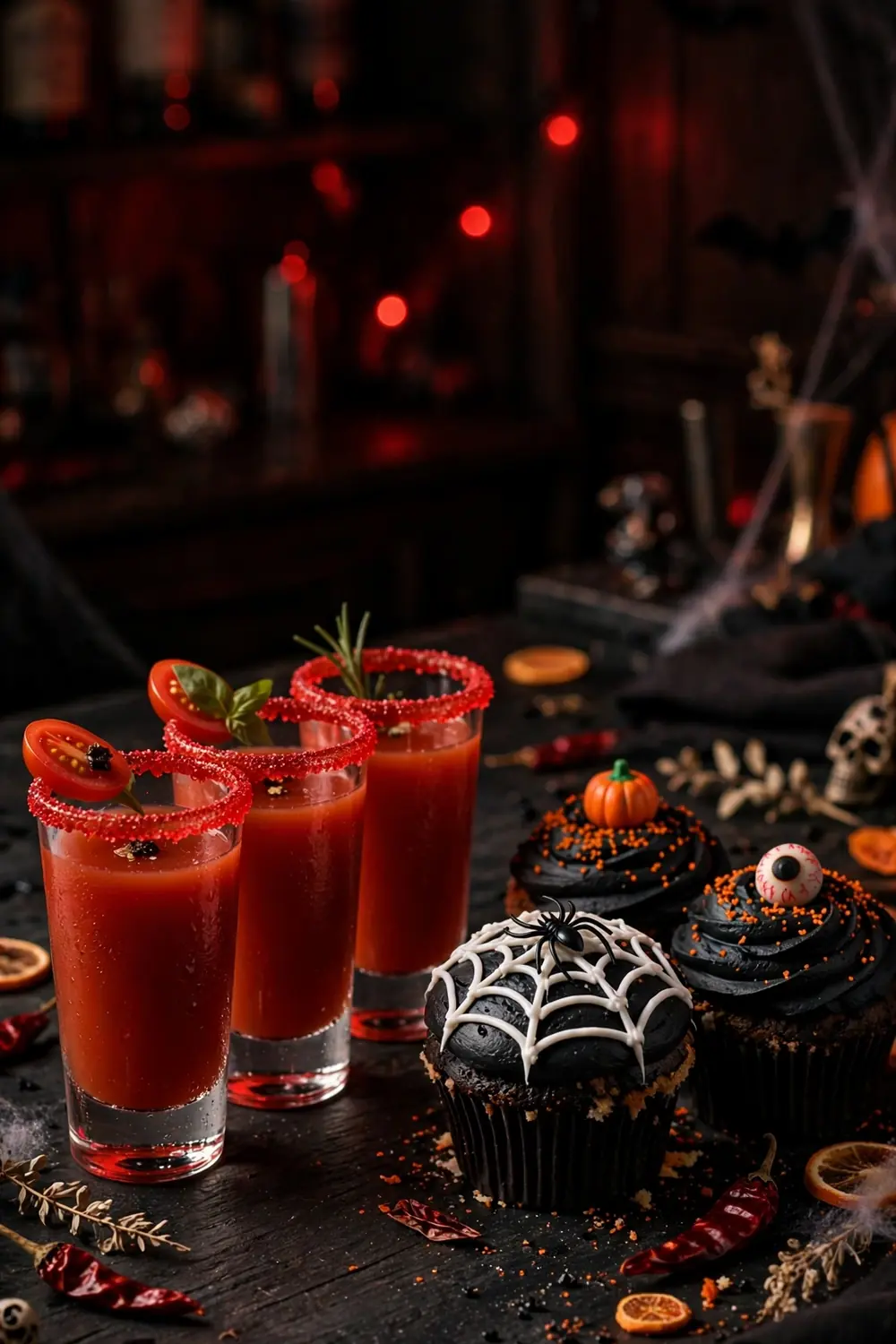 vampire bite cupcakes 15