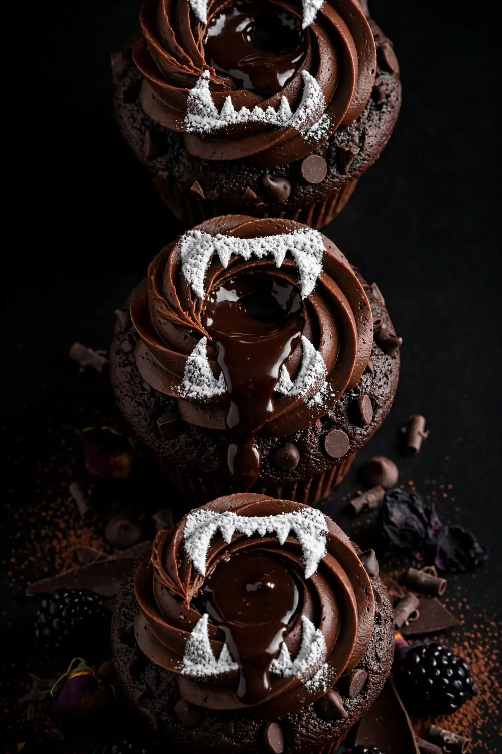 vampire bite cupcakes 16