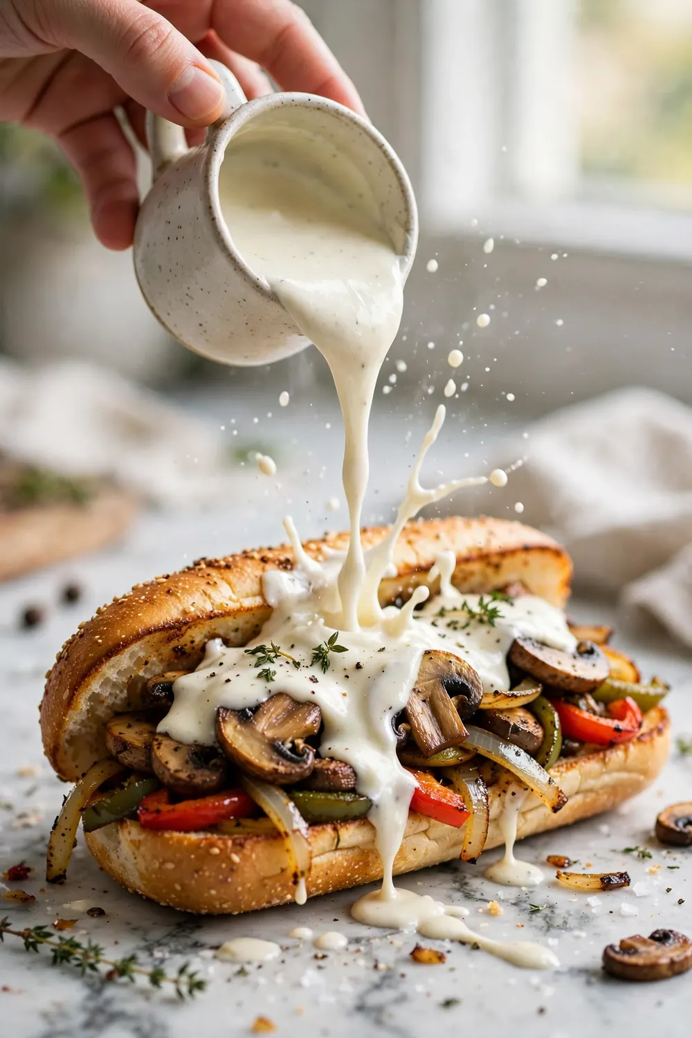 vegan philly cheesesteaks 04