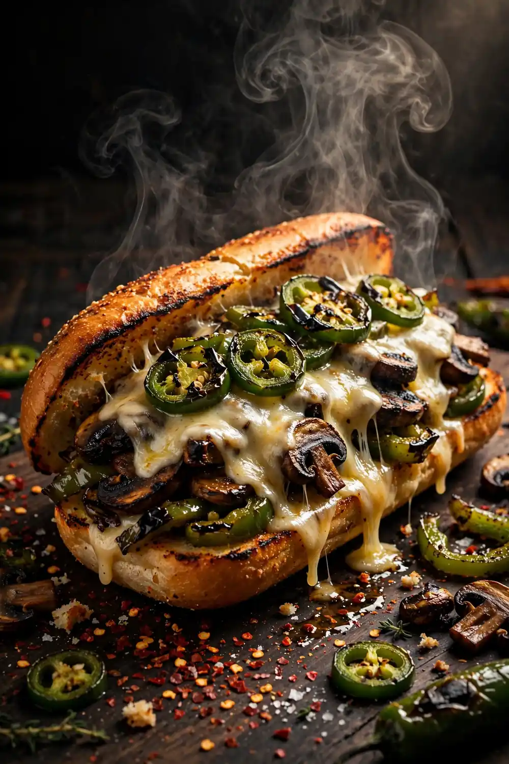 vegan philly cheesesteaks 06