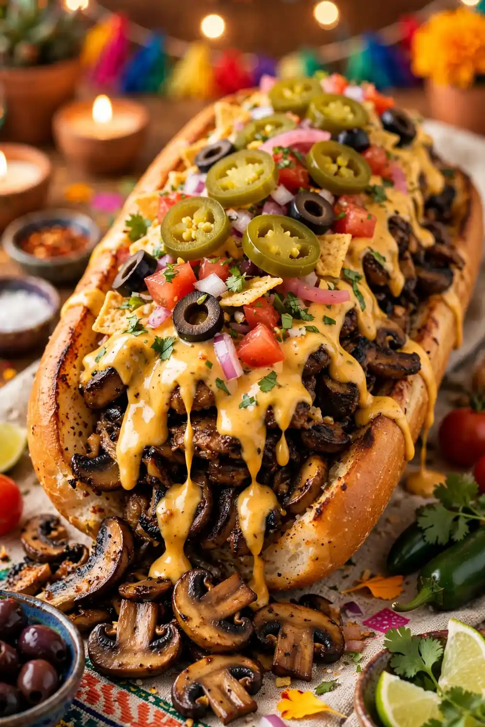 vegan philly cheesesteaks 14