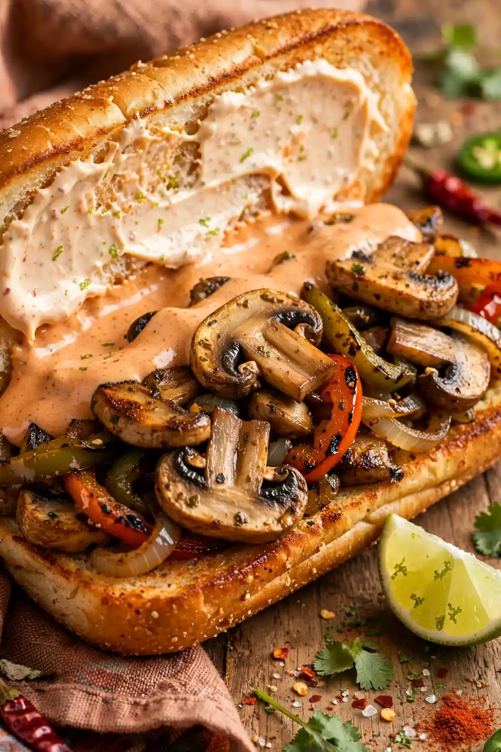 vegan philly cheesesteaks 20