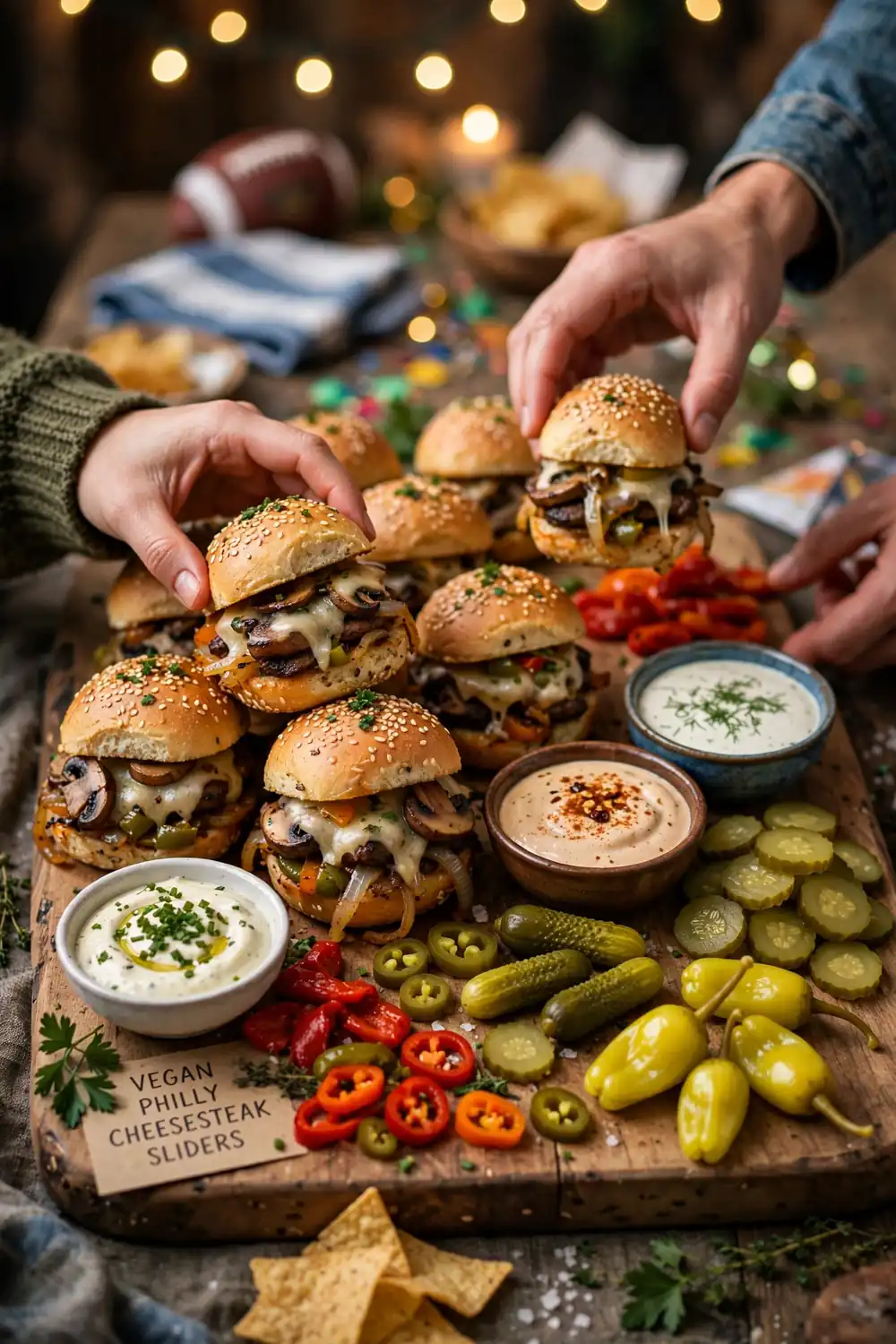 vegan philly cheesesteaks 22