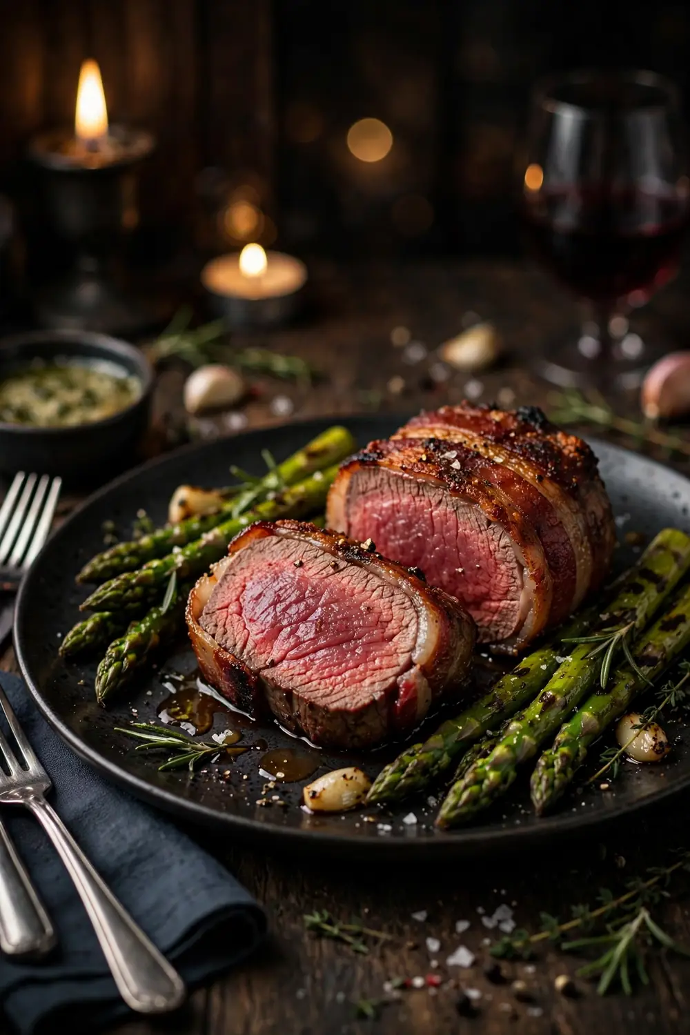 Bacon-Wrapped Filet Mignon