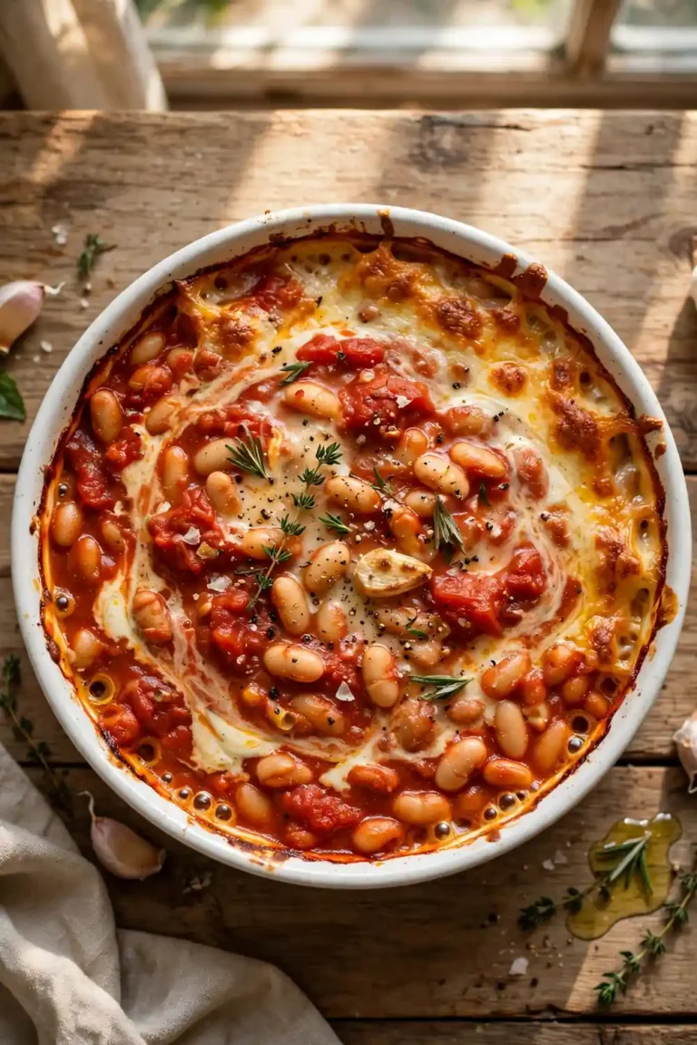 white bean tomato bake 01